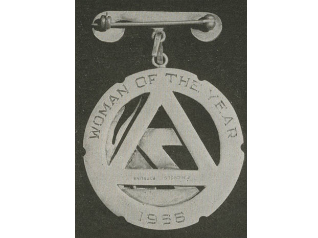 1956 Woman of the Year Pin
